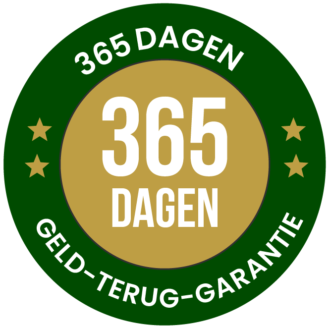 365 dagen geld-terug-garantie